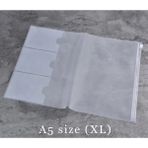 Luoxinguo A5 210X140MM Fromthenon Pvc Fermuarlı Çanta Midori Gezginler Için Dizüstü Dergisi Planlayıcısı Aksesuar Kart Tutucu Depolama Standart/cep/pasaport (Yurt Dışından) - Renkli - Not Defterleri - 1 Adet