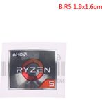 Luoxinguo B 1pc 1.9x1.6cm Amd Işlemci Serisi Etiket Athlon Ryzen R 3 5 7 Logo Pro7 Nesil Etiket (Yurt Dışından) - Renkli - Assorted Stickers - None