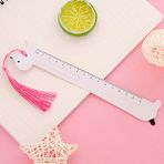 Luoxinguo Beyaz 1 Adet Sevimli Kedi Yer Imi Kağıt Okuma Cetvel Kitap Ayracı Kawaii Kitap Sayfası Işaretleyici Mesaj Kartı Çocuklar Hediyeler Okul Kırtasiye Malzemeleri (Yurt Dışından) - Renkli - Bookmark
