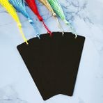 Luoxinguo Beyaz 5 Adet 5 Adet Boş Kart Stoğu Püsküllü Imleri Sayfa Işaretleyici Imi Parti Etiketi Kitap Aksesuarları Okul Malzemeleri Vintage Kırtasiye (Yurt Dışından) - Renkli - Bookmark