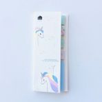 Luoxinguo Beyaz Yaratıcı Karikatür Bloknot Kawaii Unicorn Yapışkan Notlar Sevimli Yapışkanlı Not Defteri Öğrenci Kırtasiye Ofis Okul Malzemeleri 02136 (Yurt Dışından) - Renkli - Not Defterleri
