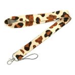 Luoxinguo Boyun Kordon Klasik Leopar Baskı Sanat Karikatür Anime Moda Boyunluklar Otobüs Kımlık Adı Çalışma Kartı Tutucu Aksesuarları Süslemeleri Çocuklar Hediyeler (Yurt Dışından)