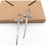 Luoxinguo C-2 Adet 2/6 Adet Antika Kılıç Bıçak Kitap Ayracı Seti Retro Takılar Metal Kitap Ayraçları Okuma Kitabı Klipleri Işaretleyiciler Zanaat Malzemeleri Dıy Takı (Yurt Dışından) - Renkli - Bookmark