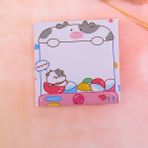 Luoxinguo F 80 Yaprak Sevimli Tatlı Inek Yapışkan Notlar Ins Bloknot Çıkartmalar Dekorasyon Scrapbooking Diy Kawaii Not Defteri Günlüğü Kırtasiye (Yurt Dışından) - Renkli - Memo Pads