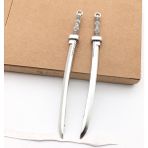 Luoxinguo G-2 Adet 2/6 Adet Antika Kılıç Bıçak Kitap Ayracı Seti Retro Takılar Metal Kitap Ayraçları Okuma Kitabı Klipleri Işaretleyiciler Zanaat Malzemeleri Dıy Takı (Yurt Dışından) - Renkli - Bookmark