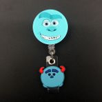 Luoxinguo Gül Kırmızı Disney Karikatür Pvc Piglet Mike Tarzı Geri Çekilebilir Rozet Makara Hemşire Doktor Kart Tutucu Ofis Hastane Adı Kart Malzemeleri (Yurt Dışından)