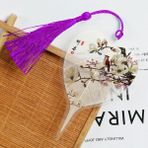 Luoxinguo J Çin Tarzı Bodhi Yaprağı Yer Imleri Çiçekler ve Kuşlar Serisi Yaratıcı Öğrenci Hediyeleri Yer Imleri Hediyeler (Yurt Dışından) - Renkli - Bookmark