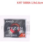 Luoxinguo K 1pc 1.9x1.6cm Amd Işlemci Serisi Etiket Athlon Ryzen R 3 5 7 Logo Pro7 Nesil Etiket (Yurt Dışından) - Renkli - Assorted Stickers - None