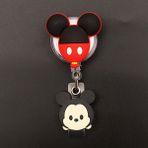 Luoxinguo Koyu Bown Komik Mickey Tarzı Disney Arkadaşlar Geri Çekilebilir Rozet Makara Hemşire Doktor Kart Tutucu Ofis Hastane Adı Kart Malzemeleri (Yurt Dışından)