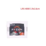 Luoxinguo L 1pc 1.9x1.6cm Amd Işlemci Serisi Etiket Athlon Ryzen R 3 5 7 Logo Pro7 Nesil Etiket (Yurt Dışından) - Renkli - Assorted Stickers - None