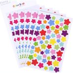 Luoxinguo No.1 6 Yaprak/lot Yuvarlak Nokta Çıkartmalar Dekoratif Sticker Kawaii Deco Etiket Dıy Günlüğü Albümü Etiket Kırtasiye Scrapbooking Malzemeleri (Yurt Dışından) - Renkli - Assorted Stickers - None