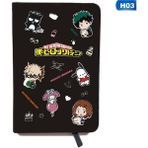 Luoxinguo OSS10097H03 Anime My Hero Academia Dizüstü Not Defteri Öğrenci Anıt Hediye Günlüğü Doğum Günü Hediyesi (Yurt Dışından) - Renkli