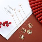Luoxinguo Rastgele Gönder 1 Adet Çiçek Kedi Vintage Kolye Imi Okumak Eğlenceli Öğrenci Etiket Kitap Işareti Sayfa Klasörü Işaretleyiciler Ofis Okul Malzemeleri Kore Kırtasiye (Yurt Dışından) - Renkli - Bookmark