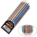 Luoxinguo Renkli Yedekler 2b Mekanik Kalem Seti Renkli/siyah Dolum Öğrenci Kırtasiye Resim Sanatı Çizim Okul Malzemeleri (Yurt Dışından) - Mechanical Pencils