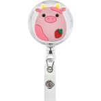 Luoxinguo SSK-XH-656-02 1 Parça Sevimli Renkli Domuz Panda Arı Doktor Geri Çekilebilir Kımlık Kartı Hemşire Pvc Rozet Makara Tutucu Hemşire Aksesuarları Için (Yurt Dışından)