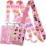 Luoxinguo Stil 1 Card Captor Sakura Boyun Askısı Boyunluklar Kimlik Kartı Kart Tutucu Anahtarlık Cep Telefonu Askısı Hediye Şerit Dokuma Kolye Hediyeler (Yurt Dışından) - Renkli - Badge Holder & Accessories