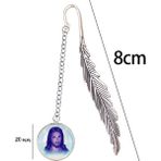 Luoxinguo Stil 10 8 cm Metal Imi Bebek Isa Kral Mesih Boyama Isa Anne Aşk Kolye Okuma Dizüstü Kitap Ayracı Endeksi Bölücü Hediyeler (Yurt Dışından) - Renkli - Bookmark