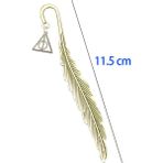 Luoxinguo Stil 10 Vintage Kanat Snitch Metal Imi Ölüm Yadigarları Endeksi Bölücü Okuma Dizüstü Kitap Ayracı Marque Sayfa Mate Işaretleyici Retro (Yurt Dışından) - Renkli - Bookmark