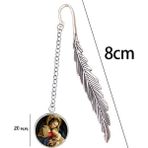 Luoxinguo Stil 2 8 cm Metal Imi Bebek Isa Kral Mesih Boyama Isa Anne Aşk Kolye Okuma Dizüstü Kitap Ayracı Endeksi Bölücü Hediyeler (Yurt Dışından) - Renkli - Bookmark