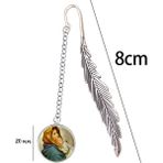 Luoxinguo Stil 3 8 cm Metal Imi Bebek Isa Kral Mesih Boyama Isa Anne Aşk Kolye Okuma Dizüstü Kitap Ayracı Endeksi Bölücü Hediyeler (Yurt Dışından) - Renkli - Bookmark