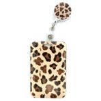 Luoxinguo Stil 3 Klasik Leopar Baskı Sanat Karikatür Anime Moda Boyunluklar Otobüs Kımlık Adı Çalışma Kartı Tutucu Aksesuarları Süslemeleri Çocuklar Hediyeler (Yurt Dışından)