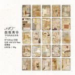 Luoxinguo Stil 5 Vintage Çerçeve Dantel Dekoratif El Yazısı Mektup Kağıt Çiçek Diy Scrapbooking Malzeme Kağıt Arka Plan Kağıt Zanaat Dergisi (Yurt Dışından) - Renkli - Memo Pads