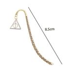 Luoxinguo Stil 5 Vintage Kanat Snitch Metal Imi Ölüm Yadigarları Endeksi Bölücü Okuma Dizüstü Kitap Ayracı Marque Sayfa Mate Işaretleyici Retro (Yurt Dışından) - Renkli - Bookmark
