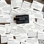 Luoxinguo Stil 8 100 Adet Vintage Sözlük Serisi Malzeme Kağıt Ingilizce Kelimeler Retro Bloknot Kart Notları Scrapbooking Günlük Dergiler Dıy (Yurt Dışından) - Renkli - Memo Pads