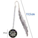 Luoxinguo Stil 8 Yin Yang Imi Reiki Sembolleri Tai Chi Kolye Ejderha Phoenix Sekiz Diyagramları Dizüstü Okuyucu Kitap Marque Sayfa Mate Işaretleyici (Yurt Dışından) - Renkli - Bookmark