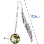 Luoxinguo Stil 9 Yin Yang Imi Reiki Sembolleri Tai Chi Kolye Ejderha Phoenix Sekiz Diyagramları Dizüstü Okuyucu Kitap Marque Sayfa Mate Işaretleyici (Yurt Dışından) - Renkli - Bookmark