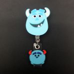 Luoxinguo Yeşil Disney Karikatür Pvc Piglet Mike Tarzı Geri Çekilebilir Rozet Makara Hemşire Doktor Kart Tutucu Ofis Hastane Adı Kart Malzemeleri (Yurt Dışından)