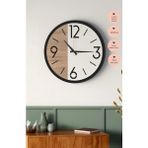 Lupokraft Lüks Iskandinav Stil Duvar Saati 48 cm - Sessiz Akar Saniye - 8 mm Kalınlık - 48 x 48 cm