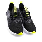 LUPOON 507 Triko Aqua Erkek Anorak Sneaker Spor Ayakkabı SİYAH_FOSFOR SARI (SİYAH_FOSFOR SARI, EU Ayakkabı Beden Sistemi, Yetişkin, Erkek, Sayısal, Orta, 42)
