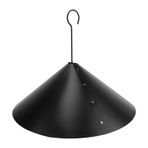 Luqeeg Profesyonel Sincap Sineklik, Kuş Besleyici Için PVC Koruma Bölmesi, Çalınmayı Önler, Direk Ve Kanca Ile Hızlı Bağlantı, Kuş Severler Için Özel Hediyeler (Vida (PVC Malzeme,