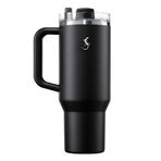 Lurch 240978 Big Cup 1.2 lt Mat Siyah Paslanmaz Çelik Termos