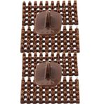 Lurrose 4 set harf şablonları, harfler, damga, kendin yap alfabe, mühür, kil, el işi, polimer kil şekil, harfler, kil damga, tencere seti, el işi, harf şekilleri, polimer