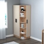 Luses Genç Odası Gardırop, Atlantik Çam Bej, 3 Kapaklı