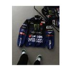 Lushen Monster Yamaha Mavi Motorcu Yağmurluk Rüzgarlık İnce Ceket