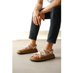 Lussen Lisinya946 Erkek Bodrum İp Halat Kum Beji Günlük Sandalet