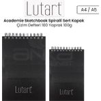 Lutart Academie Sketchbook Spiralli 100 Yaprak 100 gr Sert Kapak Çizim Defteri