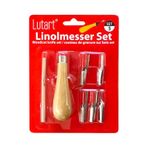 Lutart LSR-5526 5'li Linol Oyma Seti