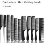 (Lütfen Bana Rengini Söyleyin)) Yeni Teknoloji Karbon Fiber Salon Kuaförlük Tarak Saç Tarak Ultra-Ince Karışık Saç Fırçası Profesyonel Berber Aletleri (Yurt Dışından) - Saç Bakım Ürünleri