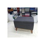 Lütfiye Gündoğan Sandıklı puf keten kumaş yükseklik 45 cm en 40 cm boy 60 cm