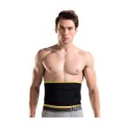 Luti Concept Termal Sauna Zayıflama Korsesi Bel İnceltme Zayıflama Kemeri İncelme Korsesi Zayıflama Kemeri Kadın Erkek Sarı Şerit Korse (120x24cm)