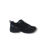 Lutton 215 Unisex Siyah Bağcıklı File Yürüyüş Koşu Büyük Numara Spor Ayakkabı 45 46 47 48