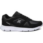 Lutton 251 Pu Büyük Numara 46-47-48 Xxl Comfort Casual Spor Ayakkabı - Siyah - Beyaz