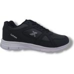 Lutton 350 Unisex Siyah Bağcıklı Yürüyüş Koşu Büyük Numara Spor Ayakkabı 45 46 47 48