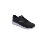 Luttoon 4039-24 Deri Anatomik Hafıza Taban Kadın Sneaker Siyah Beyaz