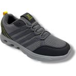 Luttoon 4138-26 Anorak Fashıon Erkek Sneaker Füme Siyah Sarı