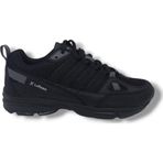 Luttoon Lutton 215 Unisex Siyah Bağcıklı File Yürüyüş Koşu Büyük Numara Spor Ayakkabı 45 46 47 48